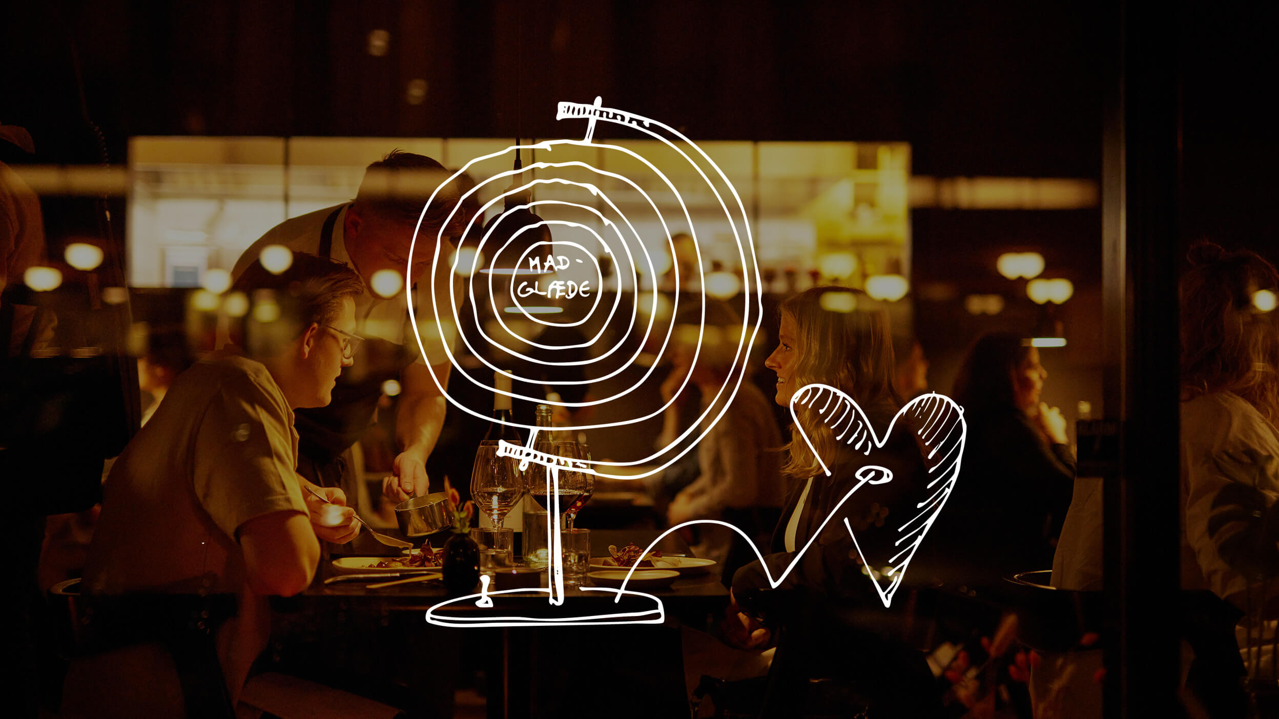 LOCA Mad glæde på restaurant