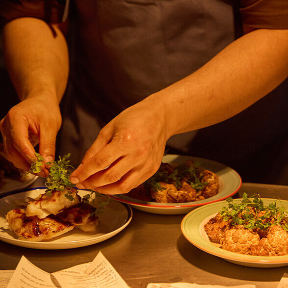 Aftenmenu hos DOLORES