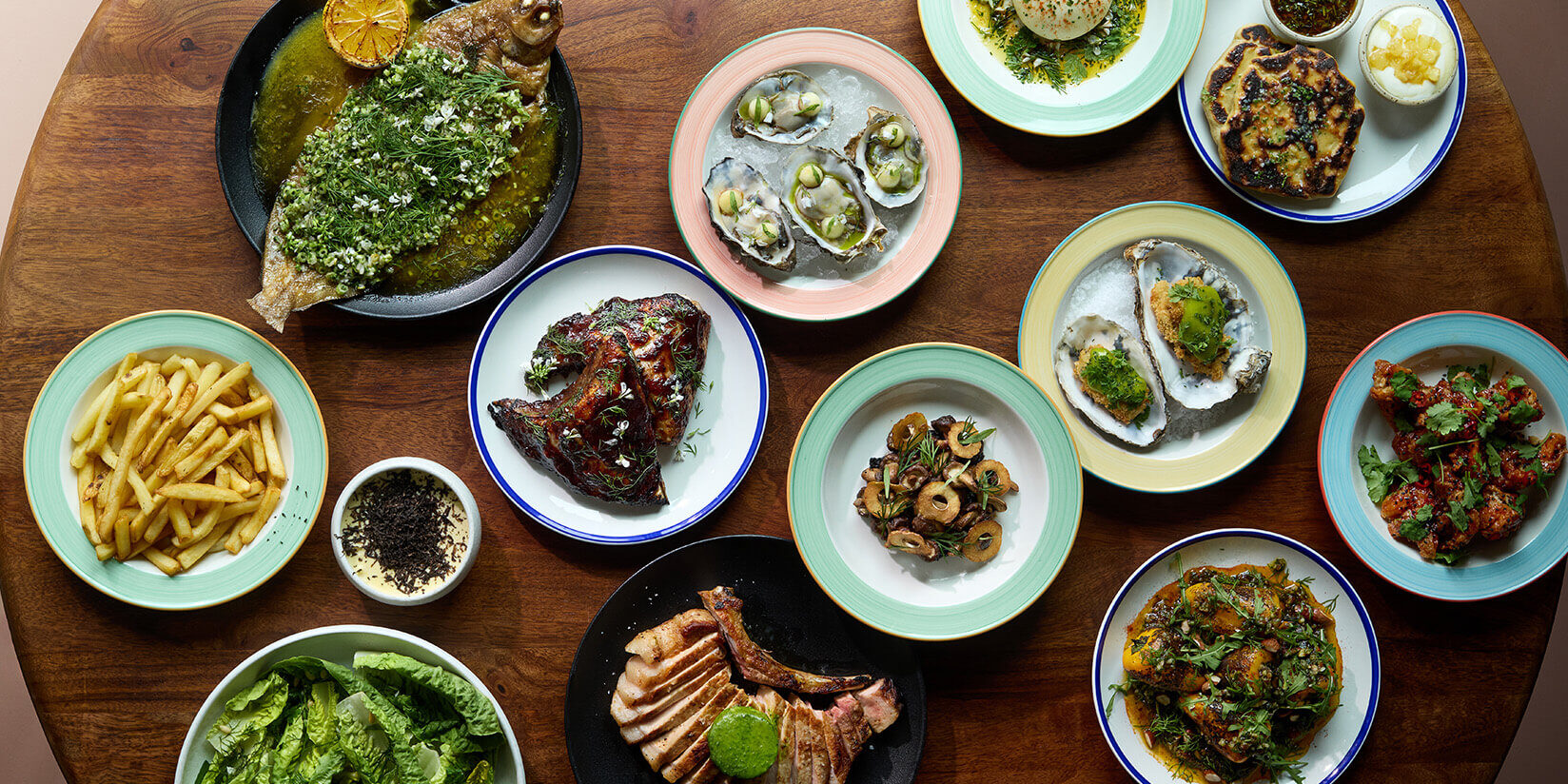 Internationalt køkken hos DOLORES