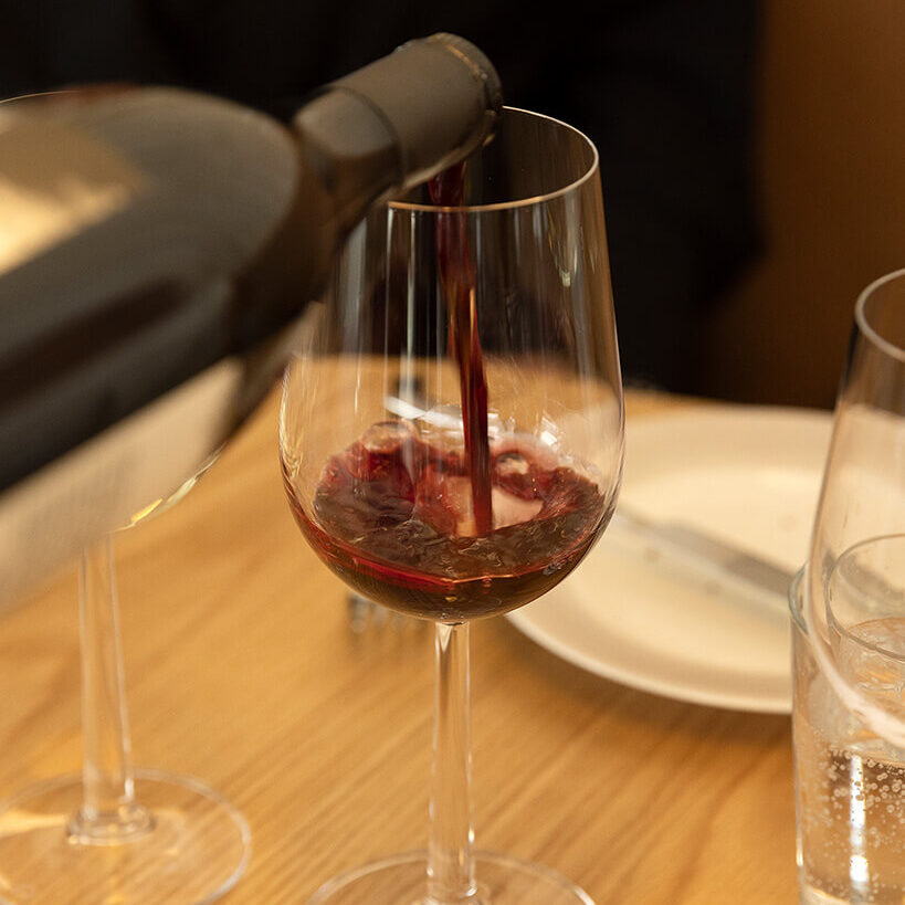 Mortensaften vinmenu i Operaen