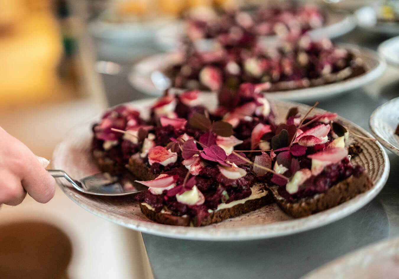 Smørrebrød hos LOCA Kantiner